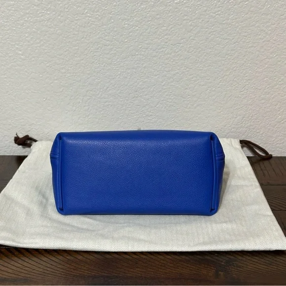 Hermes 24/24 Mini 21 Blue Royal Palladium Hardware U Stamp 2022 Retail $10,600 - Picture 7 of 17